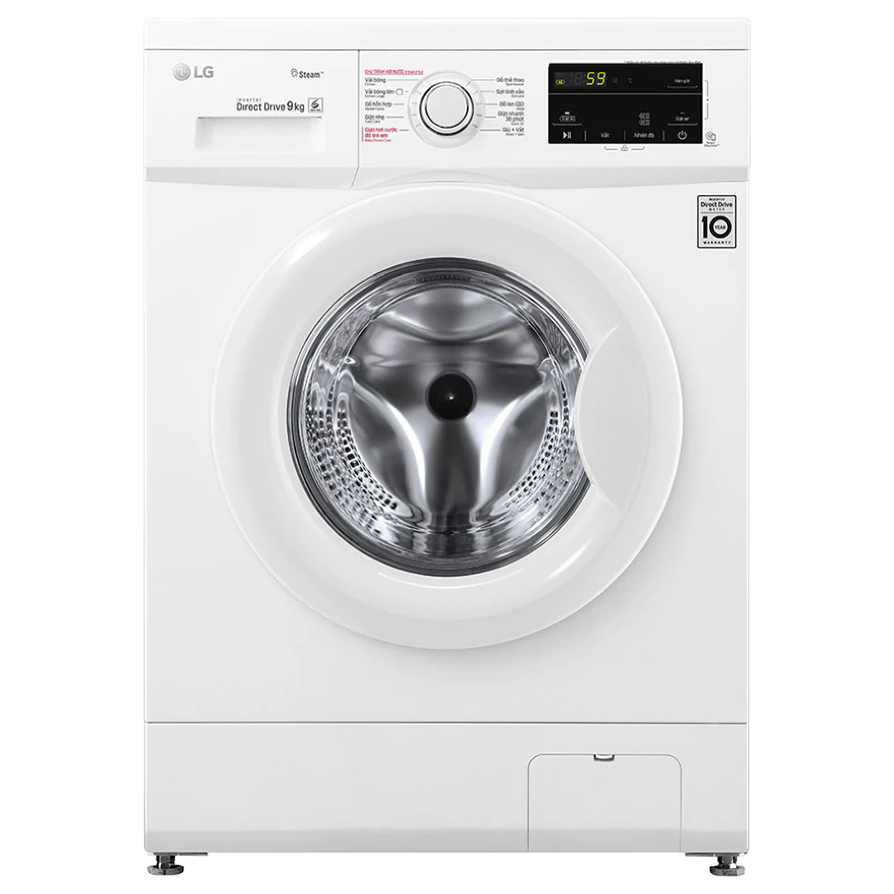 Máy giặt LG 9 Kg FM1209S6W